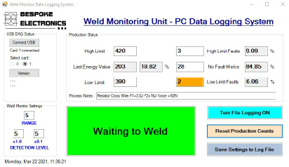 Weld Logging Software